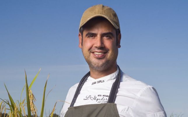 Joan Capilla als arrossars del delta de l'Ebre