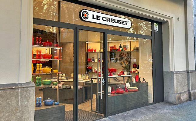 Entrada de la botiga Signature de Le Creuset a Barcelona